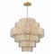 Z-Lite Dealey Chandelier, 17-Light, 32.5 In.W x 30.75 In.H, Heirloom Brass/Heirloom Brass 822P32-HB - alternate 3